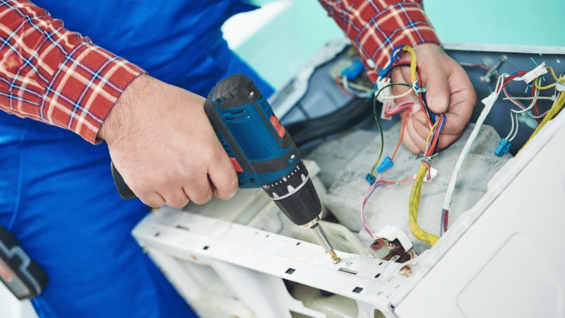 Arnavutköy Termoteknik Termoteknik çamaşır makinesi kart tamiri – Su almama arızası orijinal parça ile giderildi. - Teknik servis örneği